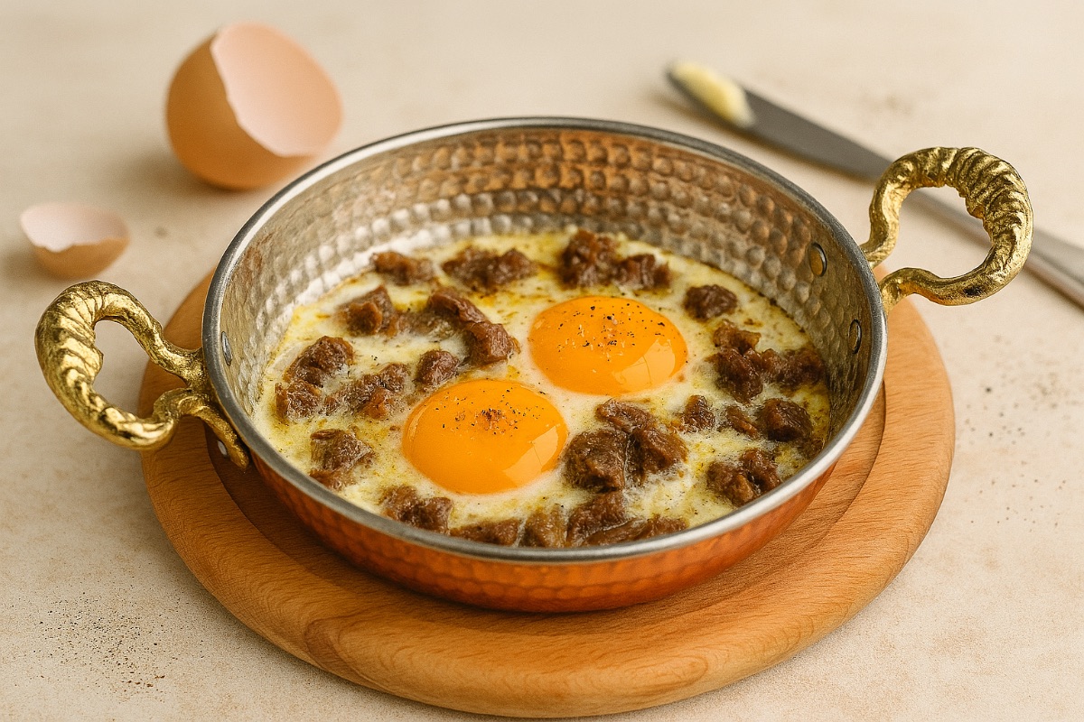 Kavurmalı Yumurta -  ₺
