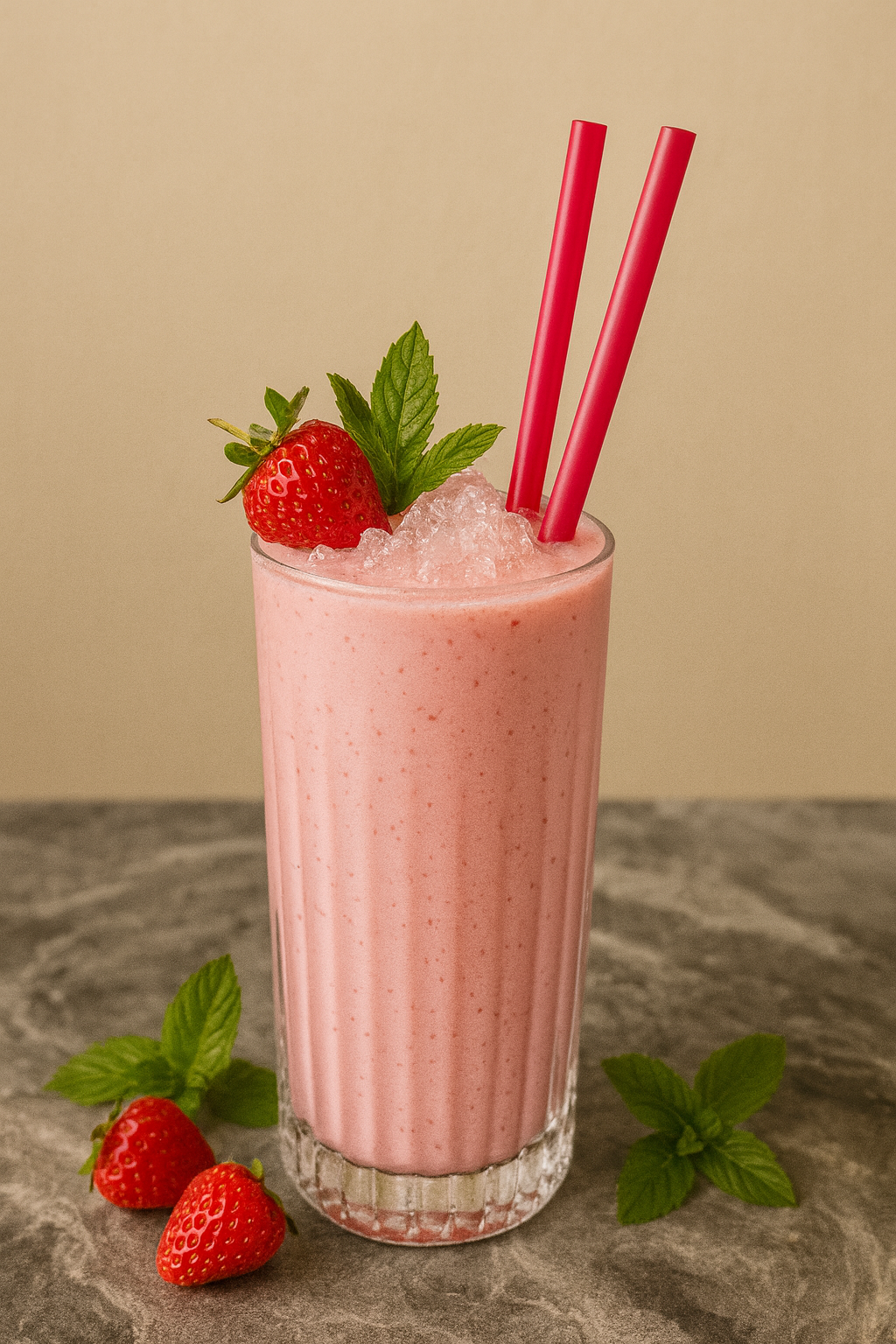 Çilek Milkshake -  ₺
