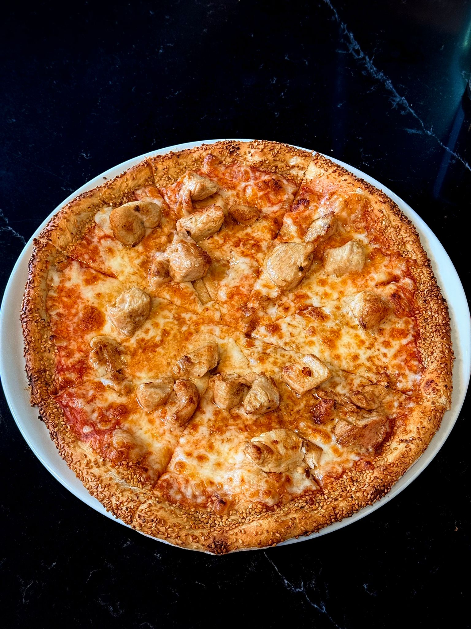 Soyalı Tavuklu Pizza -  ₺
