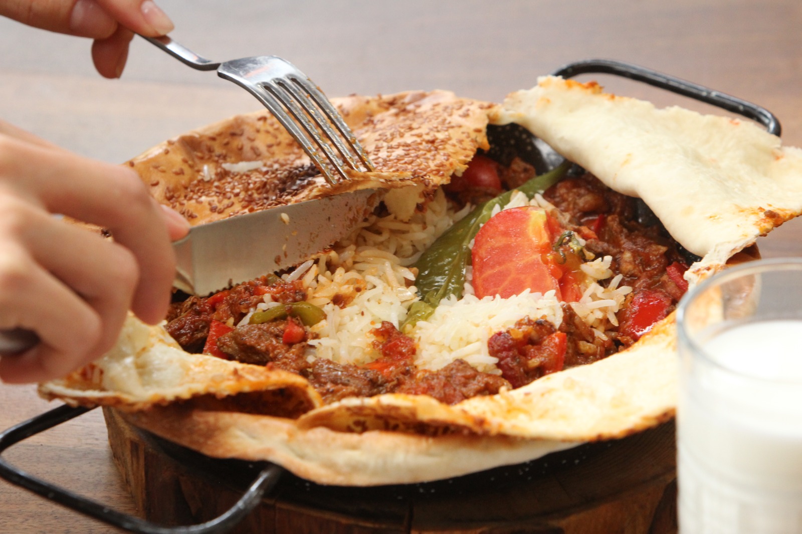 Yufkalı Sac Kavurma -  ₺
